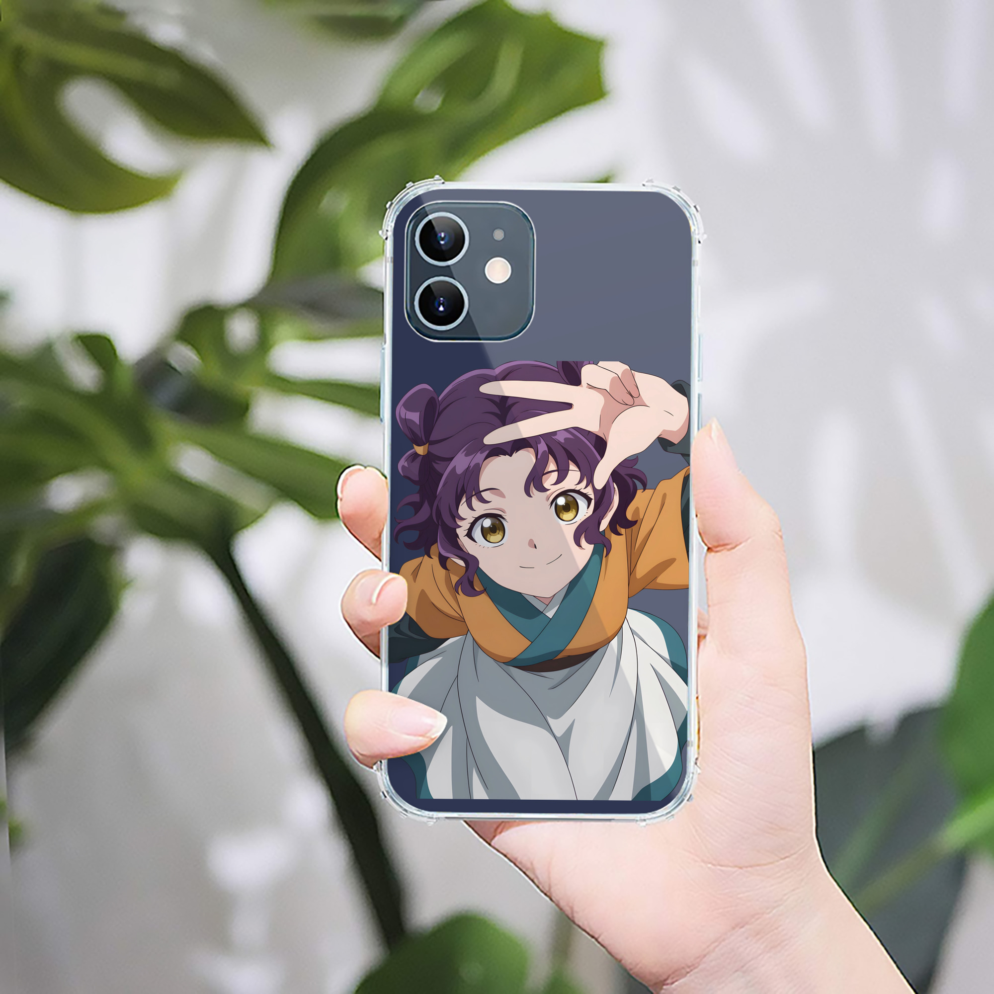 （画像用） 薬屋のひとりごと The Apothecary Diaries 【iPhone 12シリーズ対応】透明スマホケース（クリアソフトケース）